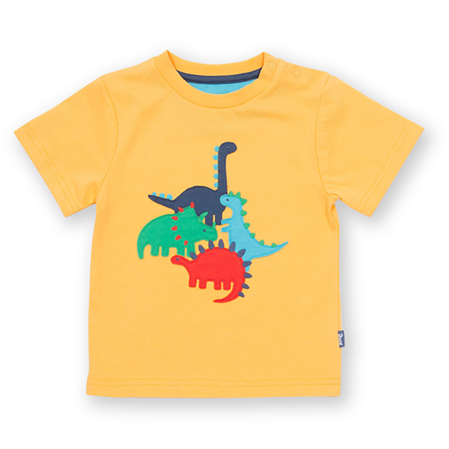 Kite Dino Play T-Shirt - Yellow