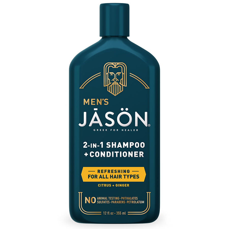 Jason Men's Refreshing 2-in-1 Shampoo and Conditioner - 355ml