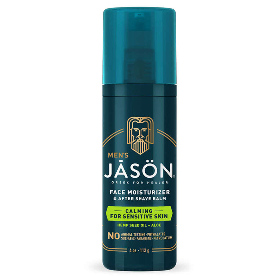 Jason Men's Calming Face Moisturizer and After Shave Balm - 113g