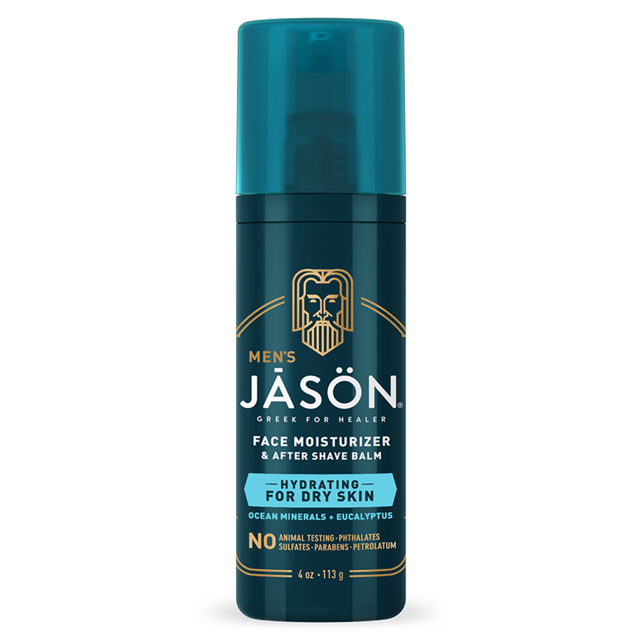 Jason Men's Hydrating Face Moisturizer and After Shave Balm - 113g