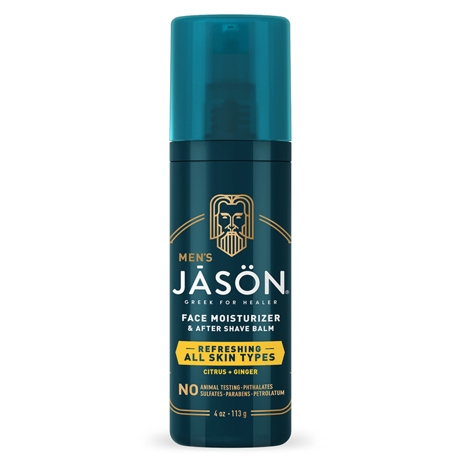 Jason Men's Refreshing Face Moisturizer and After Shave Balm - 113g