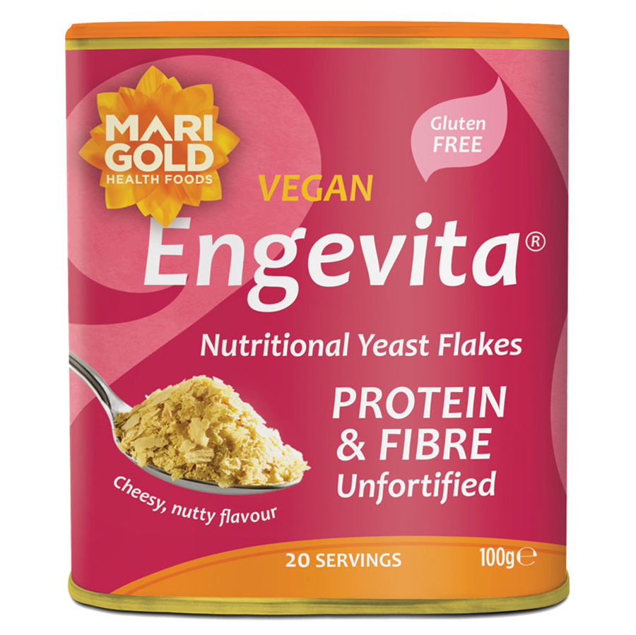Engevita Nutritional Yeast Flakes - Protein & Fibre - 100g