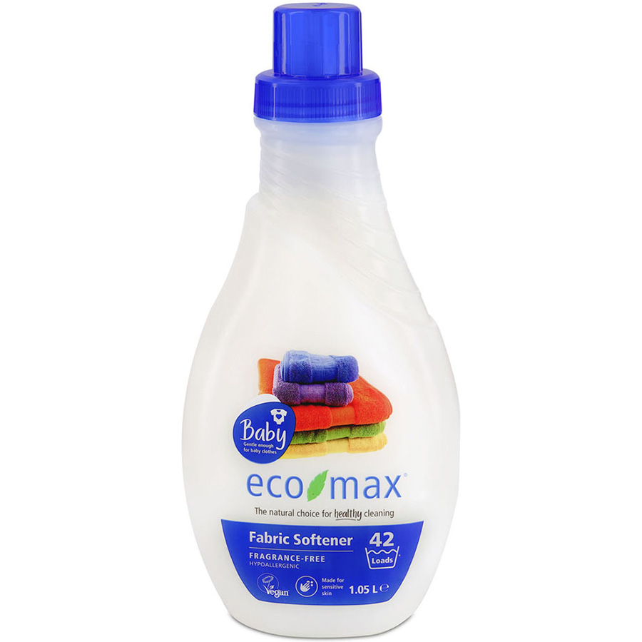 Image of Eco-Max Fabric Softener - Fragrance Free & Baby - 1.05L - 42 Washes