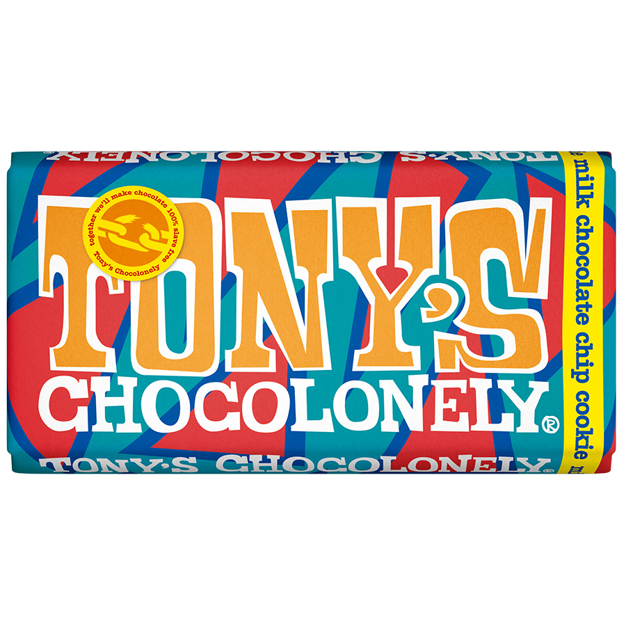 Tony's Chocolonely Milk Chocolate Chip Cookie - 180g