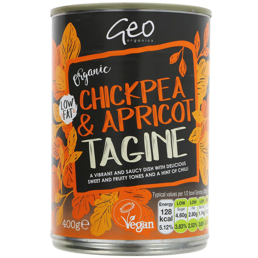 Geo Organics Chickpea & Apricot Tagine - 400g
