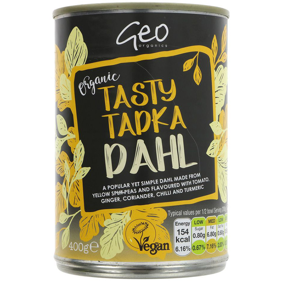 Geo Organics Tadka Dahl - 400g