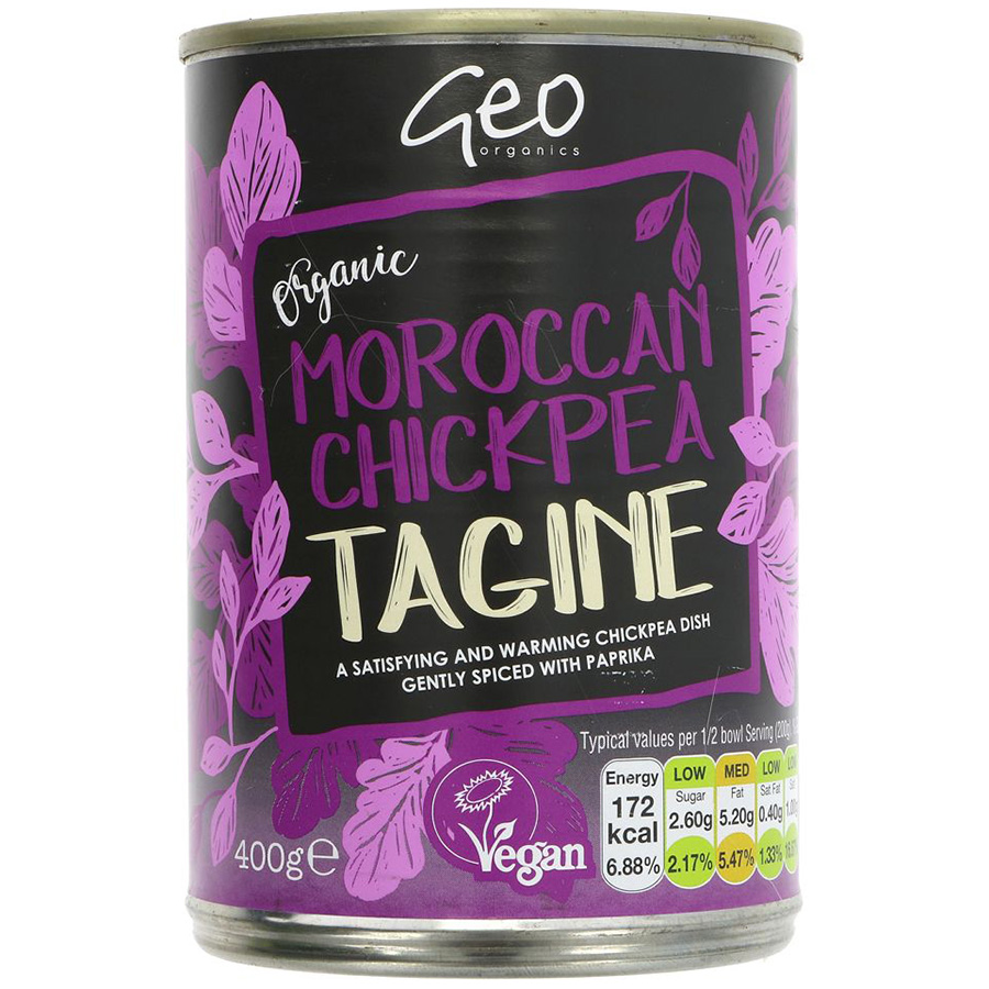 Geo Organics Moroccan Chickpea Tagine - 400g