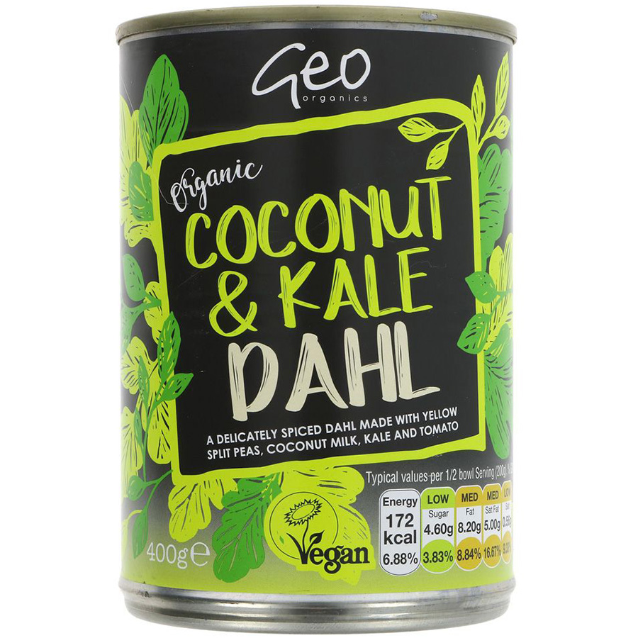 Geo Organics Coconut & Kale Dahl - 400g