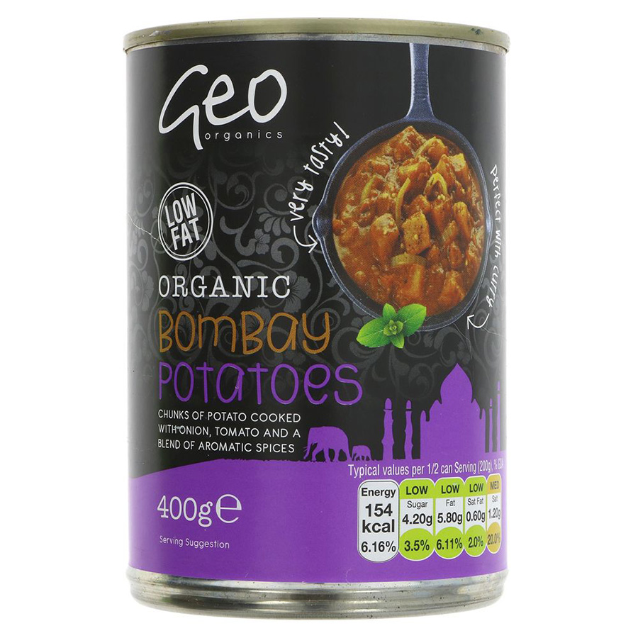 Geo Organics Bombay Potatoes - 400g