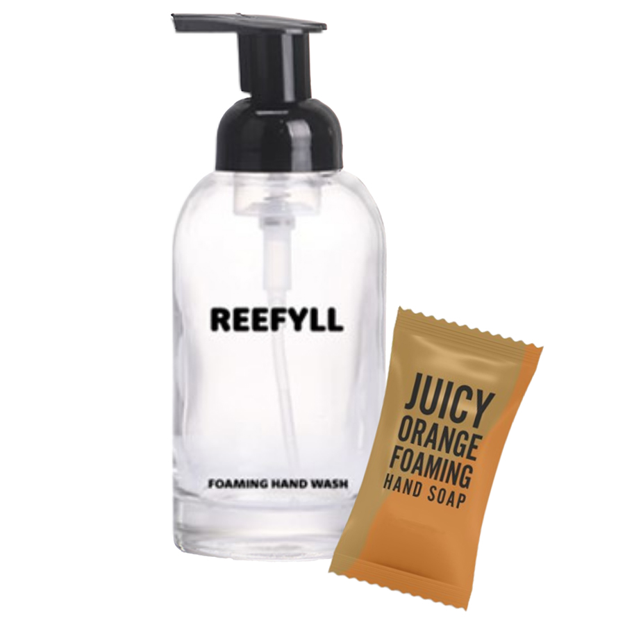 Reefyll Foaming Hand Wash Starter Pack - Juicy Orange - 250ml