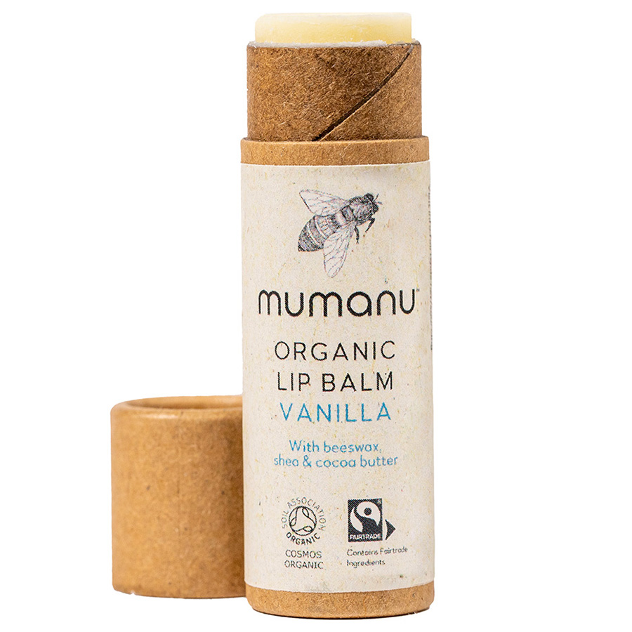 Mumanu Organic Lip Balm - Vanilla - 9.5g