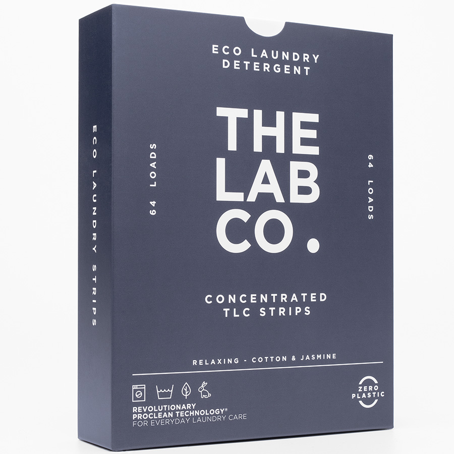 The Lab Co. Laundry Detergent Strips - Relaxing - 64 Sheets