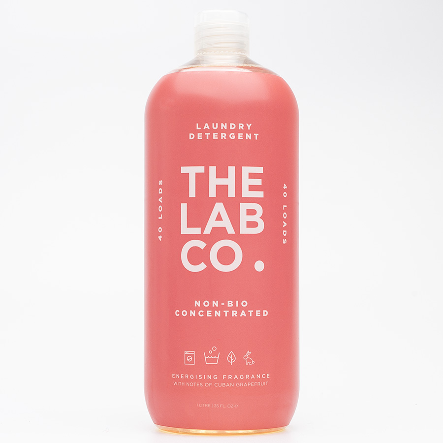 The Lab Co. Concentrated Non-Bio Everyday Laundry Detergent - Energising - 1L