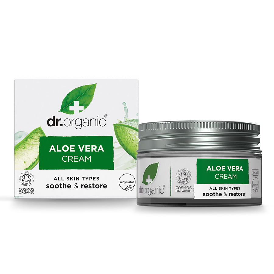 Dr Organic Aloe Vera Cream - 50ml