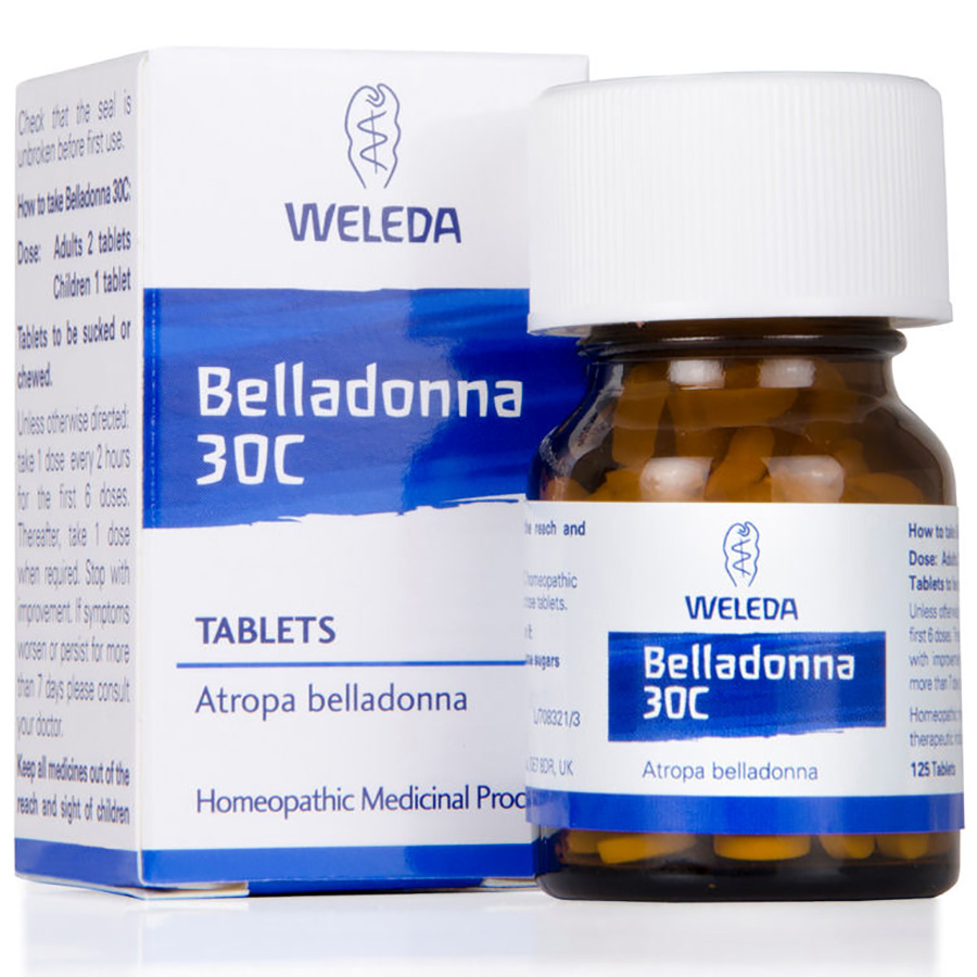 Weleda Belladonna 30c - 125 Tablets