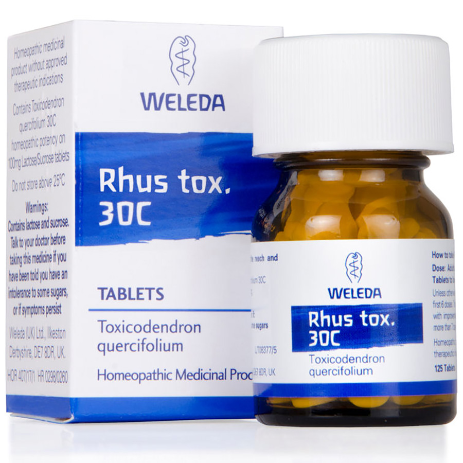 Weleda Rhus. Tox 30c - 125 Tablets