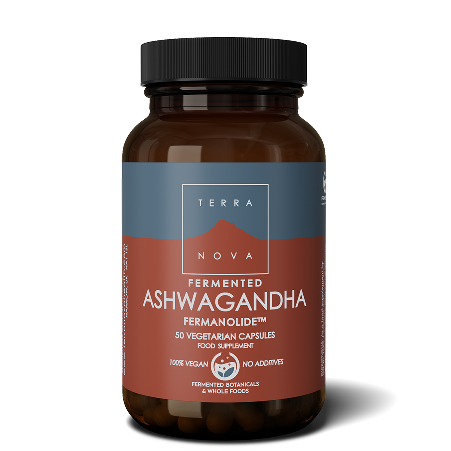 Terranova Fermented Ashwagandha - 50 Capsules