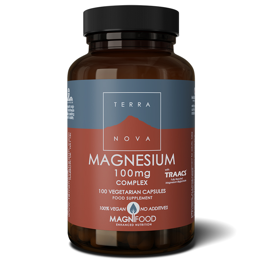 Terranova Magnesium Bisglycinate - 100 Capsules