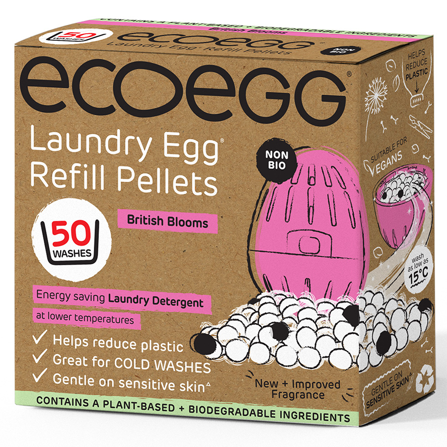 ecoegg Laundry Egg Refill - British Bloom - 50 Washes