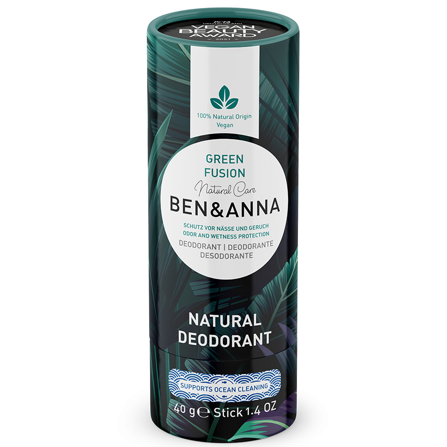 Ben & Anna Natural Deodorant - Green Fusion - 40g