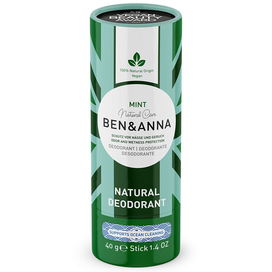 Ben & Anna Natural Deodorant - Mint - 40g