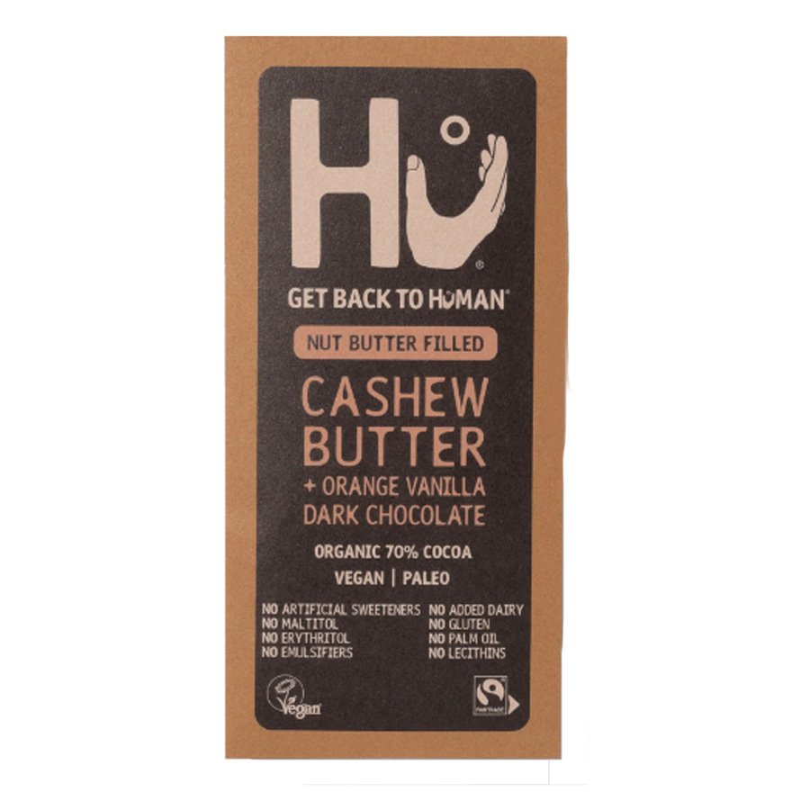 Hu Cashew Butter Orange Dark Chocolate Bar - 60g