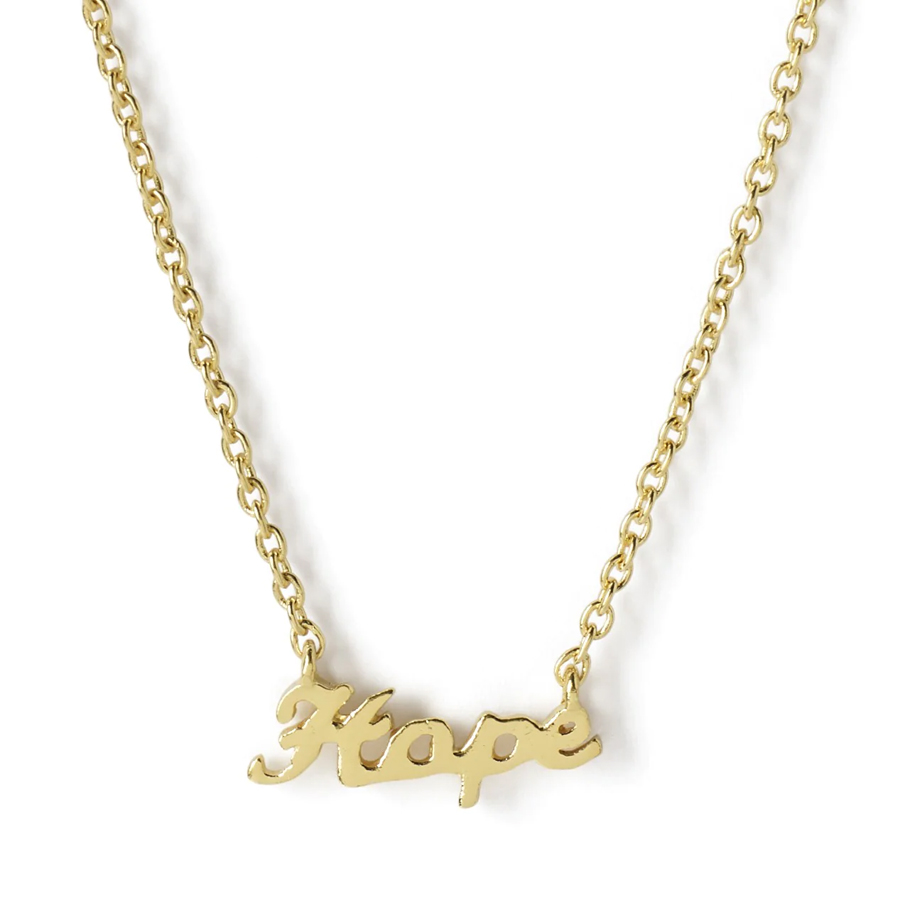 So Just Shop Gold Hope Necklace