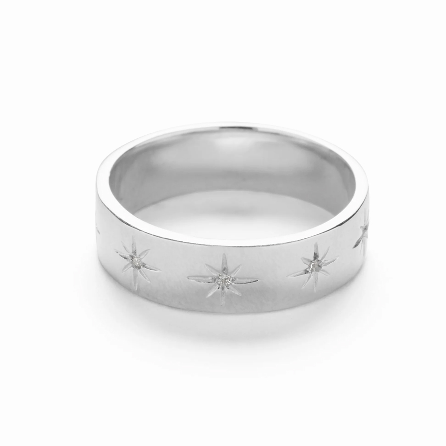 So Just Shop Silver Star Ring