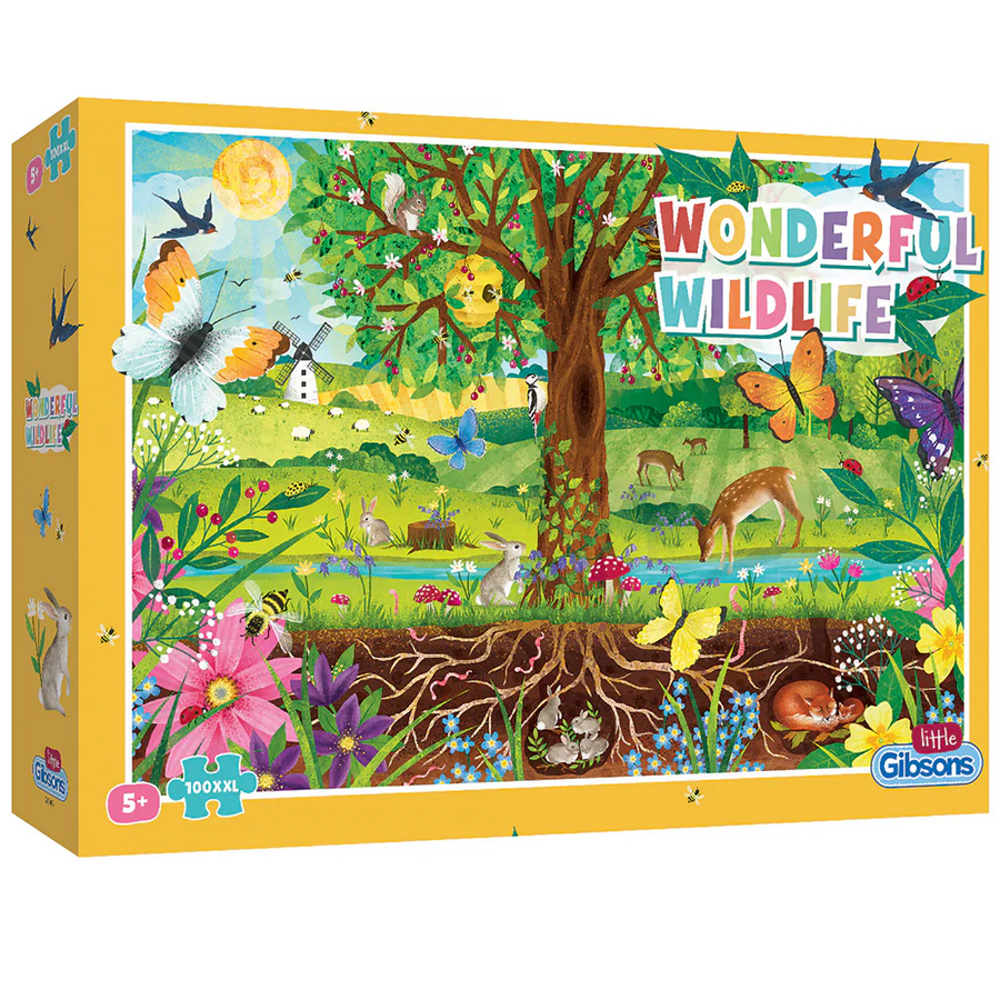 Wonderful Wildlife Jigsaw Puzzle - 100 Pieace