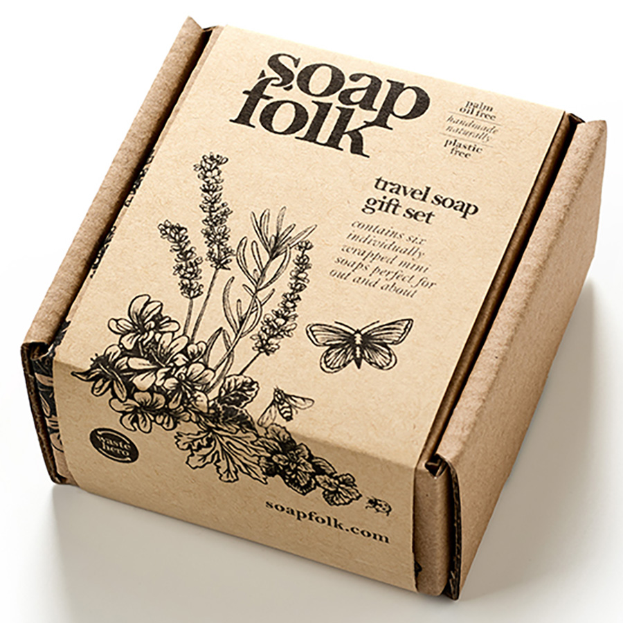 Soap Folk Travel Soap Gift Set