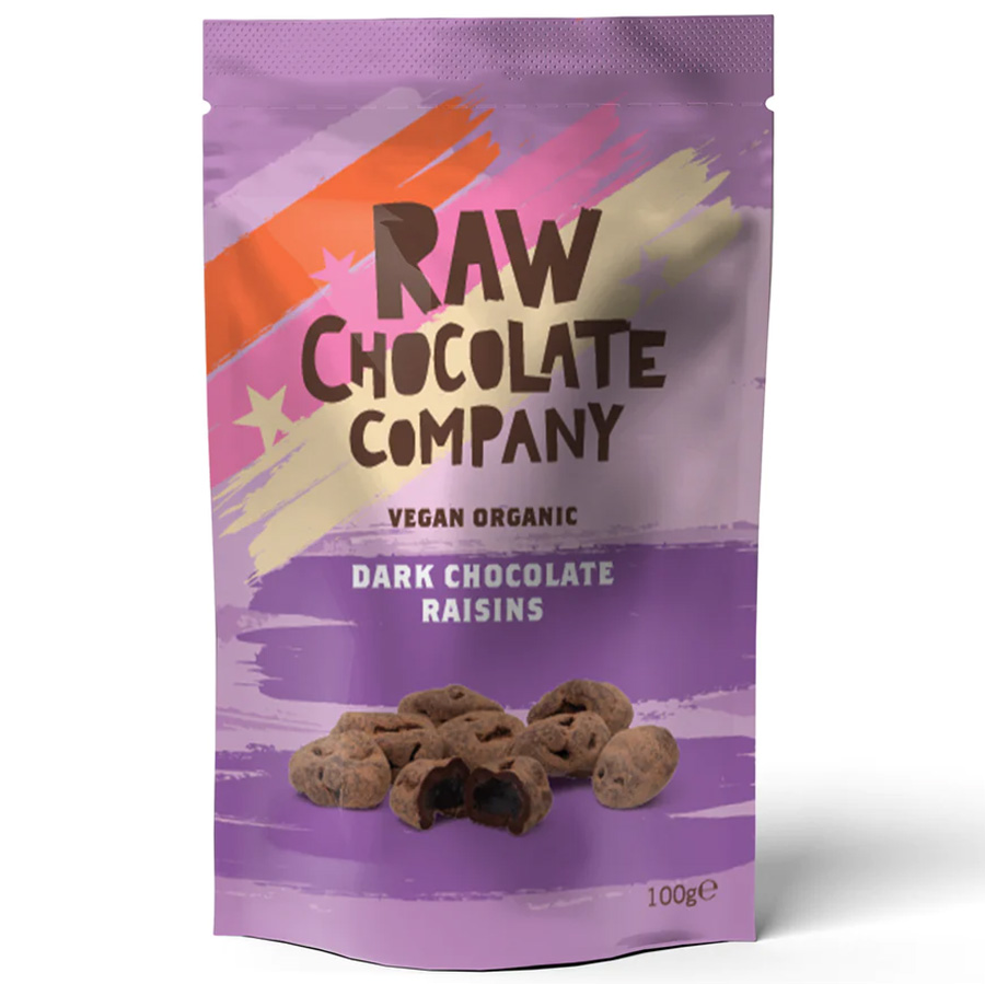 The Raw Chocolate Company Chocolate Raisins - 100g