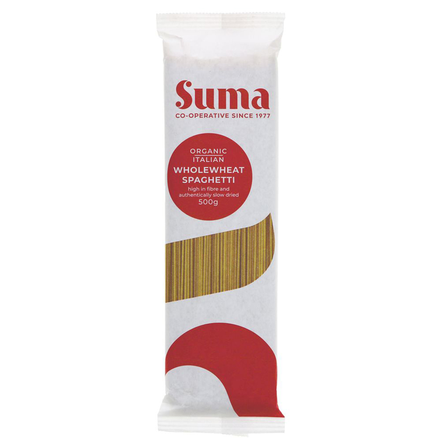Suma Organic Wholewheat Spaghetti - 500g