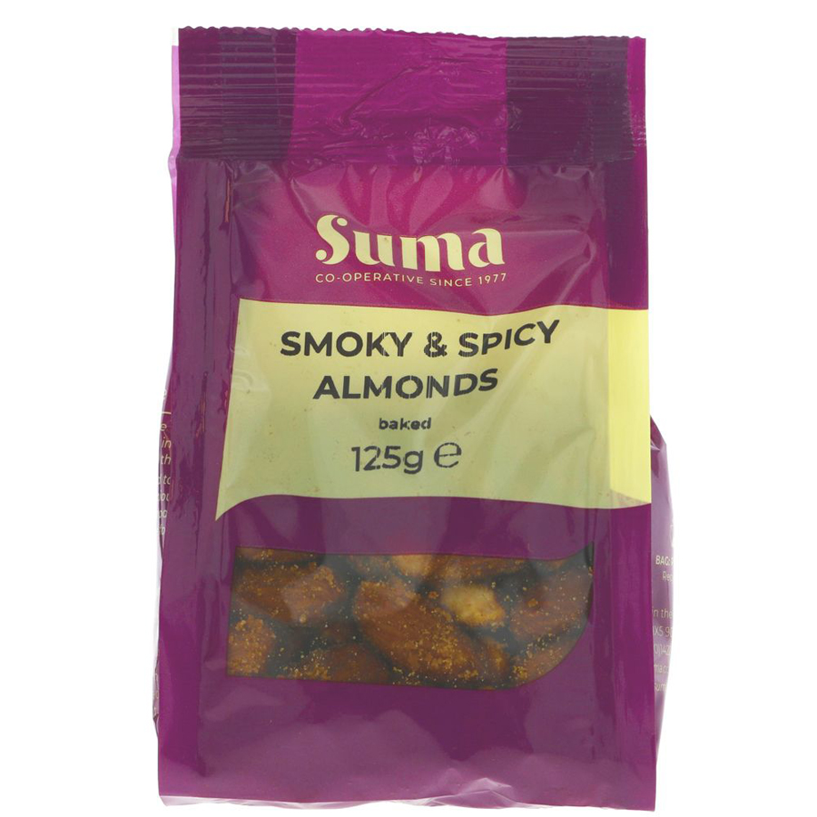 Suma Smoky & Spicy Almonds - 125g