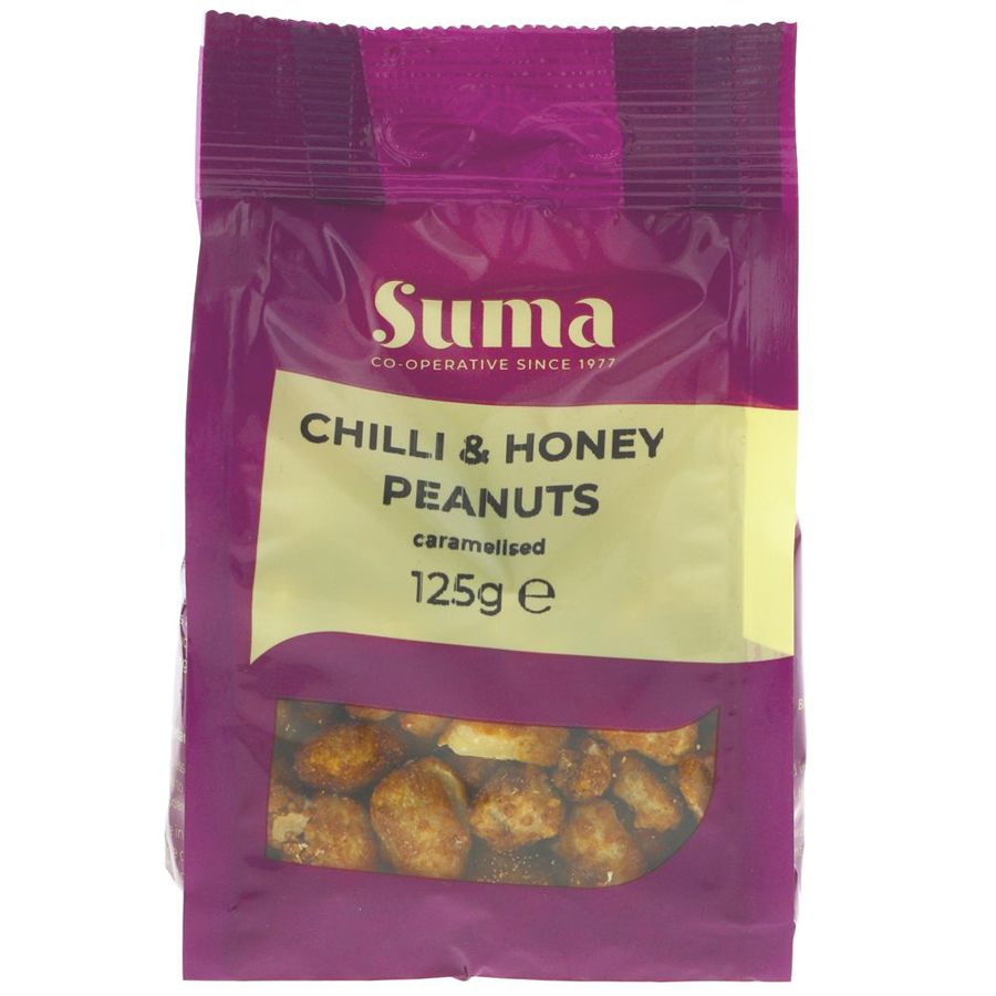 Suma Chilli & Honey Peanuts - 125g