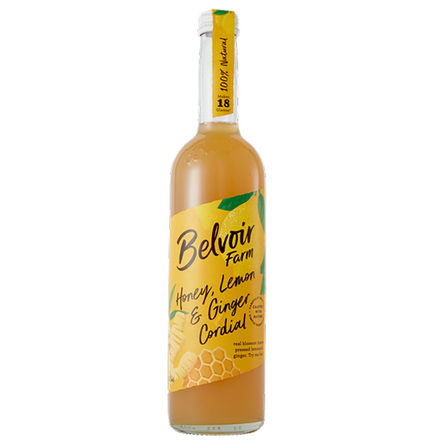 Belvoir Honey  Lemon & Ginger Cordial - 500ml