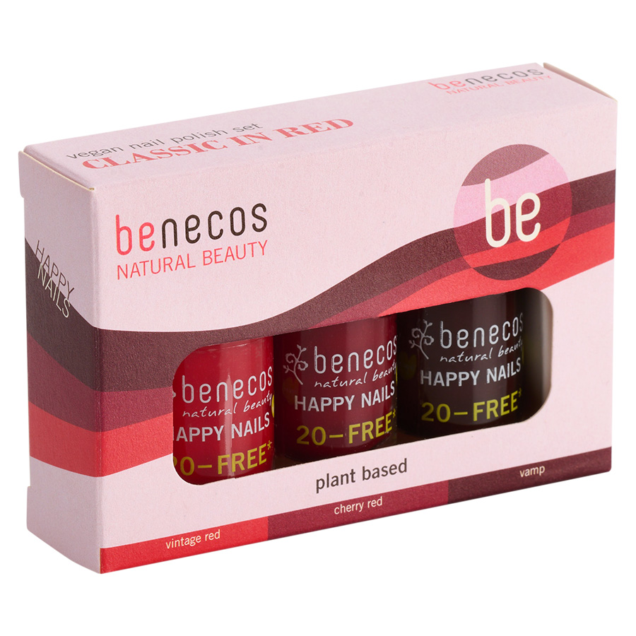 Benecos Classic in Red Nail Polish Set