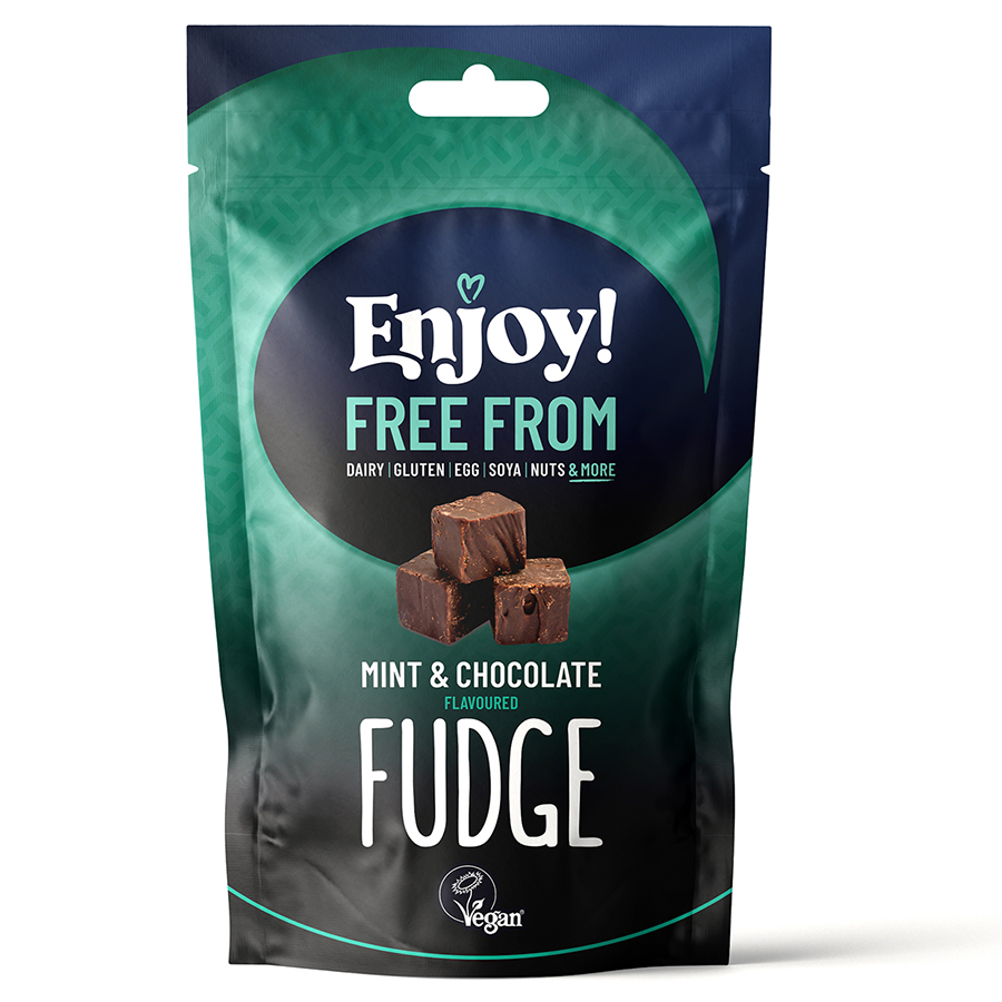 Enjoy! Mint & Chocolate Flavoured Fudge - 100g