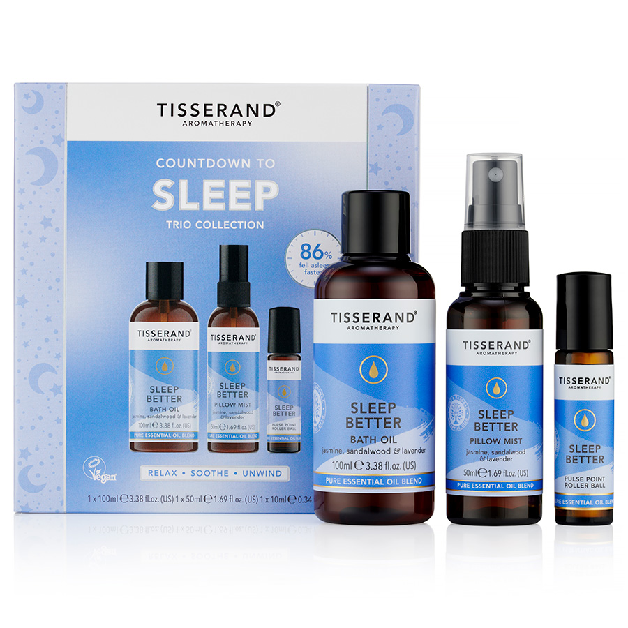 Tisserand Countdown to Sleep Trio Collection