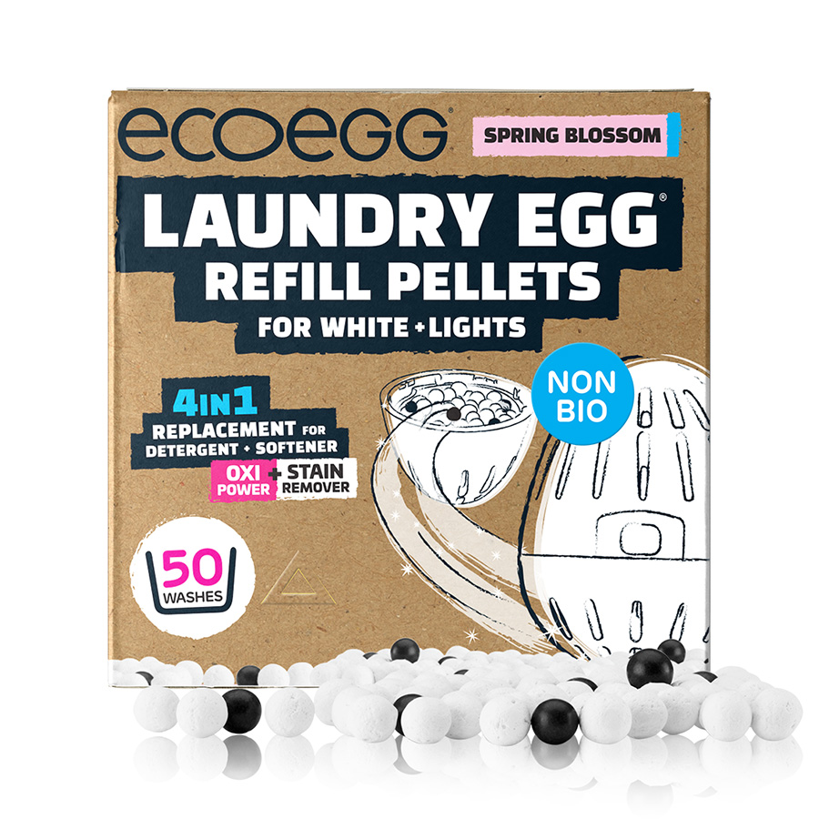 ecoegg Laundry Egg Refill for White & Lights - Spring Blossom - 50 Washes