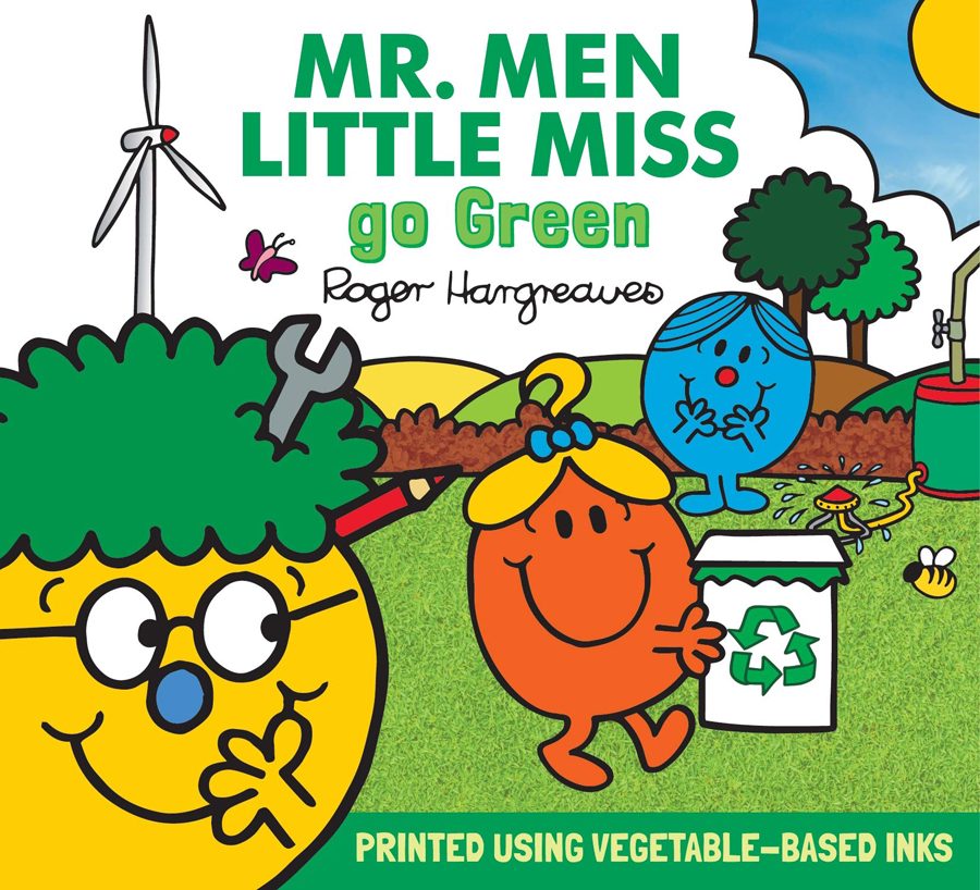 Mr Men Little Miss Go Green Paperback Book