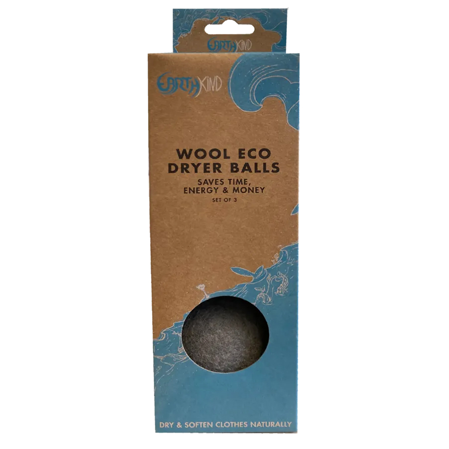 EarthKind Wool Eco Dryer Balls - Set of 3
