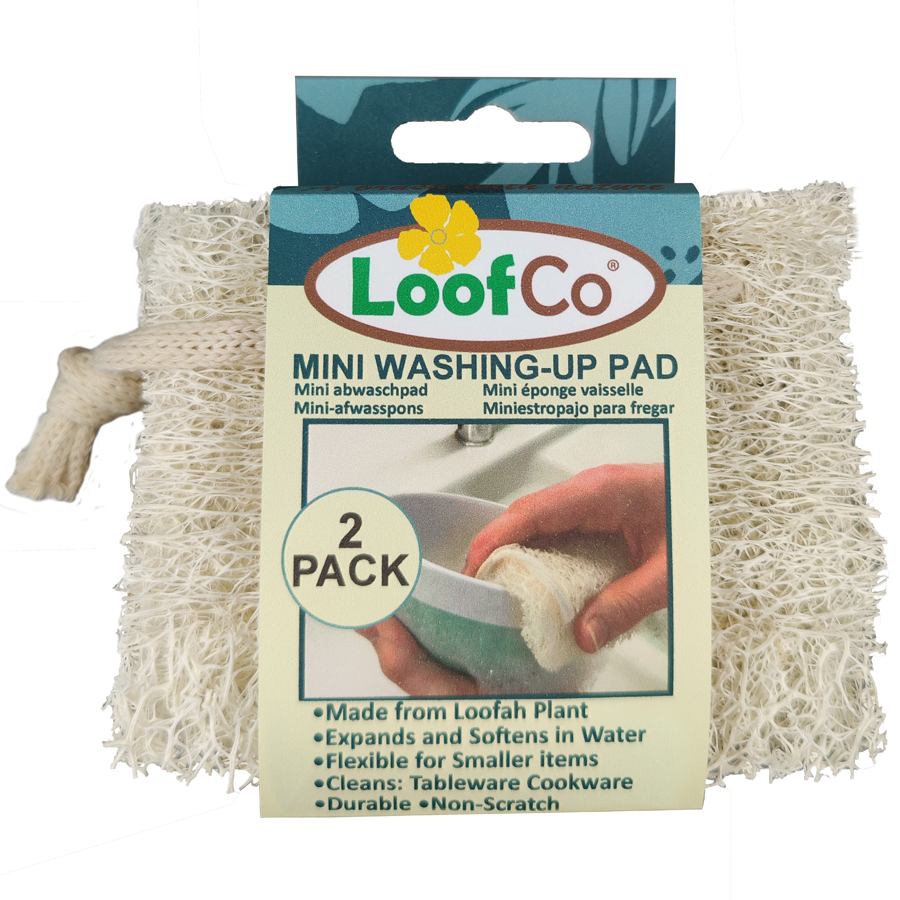 LoofCo Mini Washing-Up Pad - Pack of 2