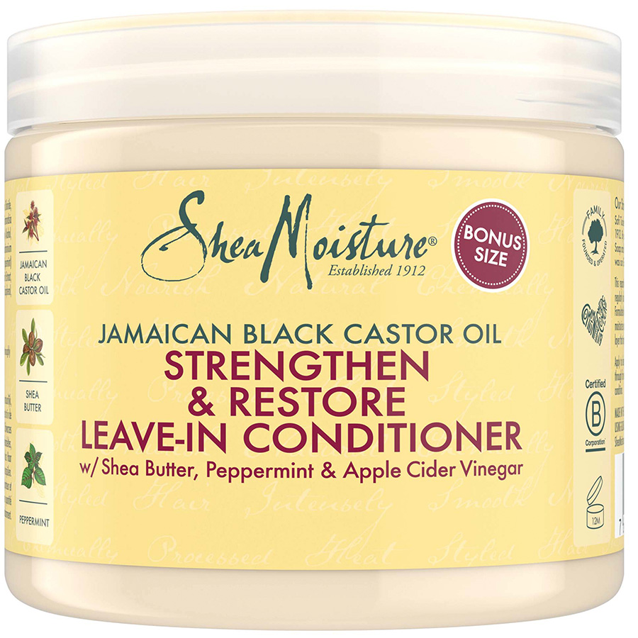 Shea Moisture Jamaican Black Castor Oil Strengthening Leave In Conditioner - 431ml