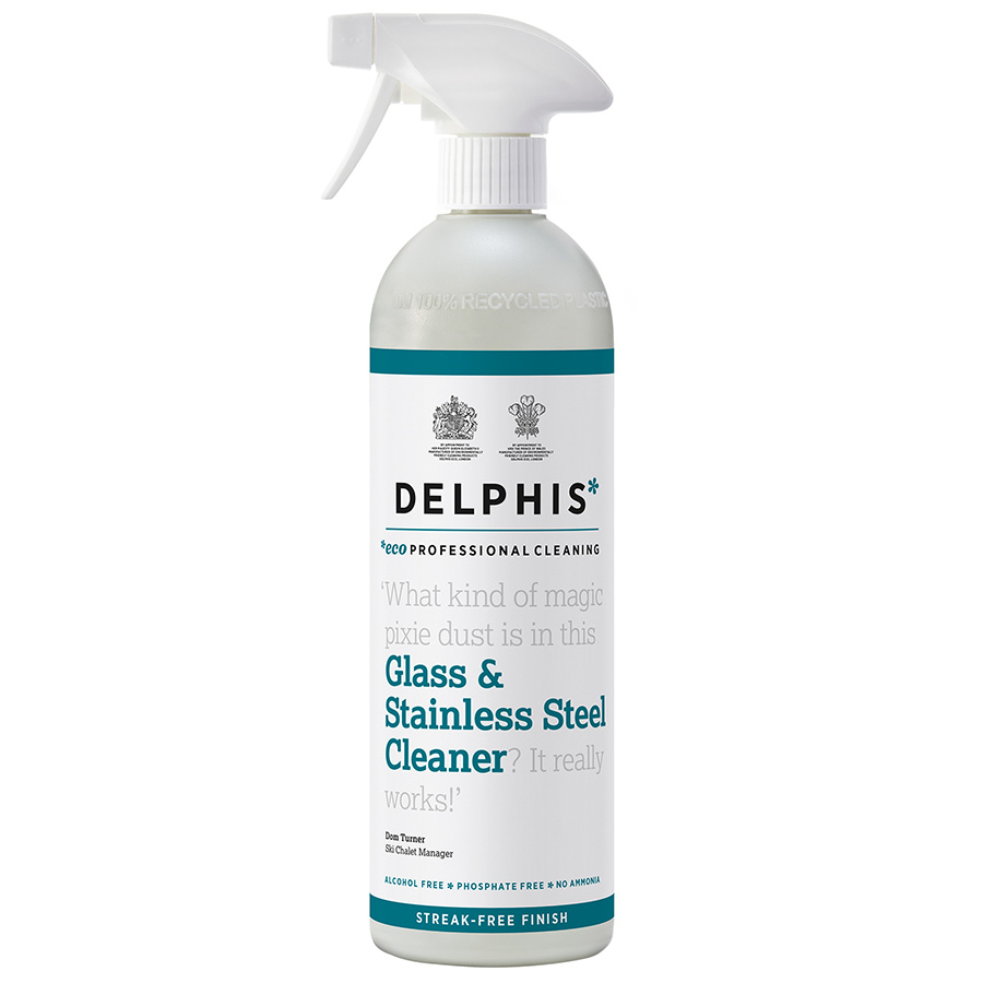 Delphis Eco Glass and Stainless Steel Cleaner - 700ml