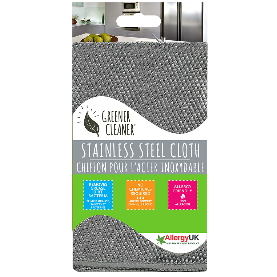 Greener Cleaner Stainless Steel Cloth