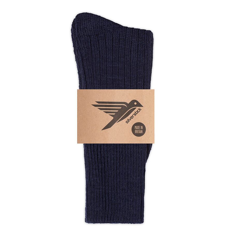 Alpine Wool Socks - Navy