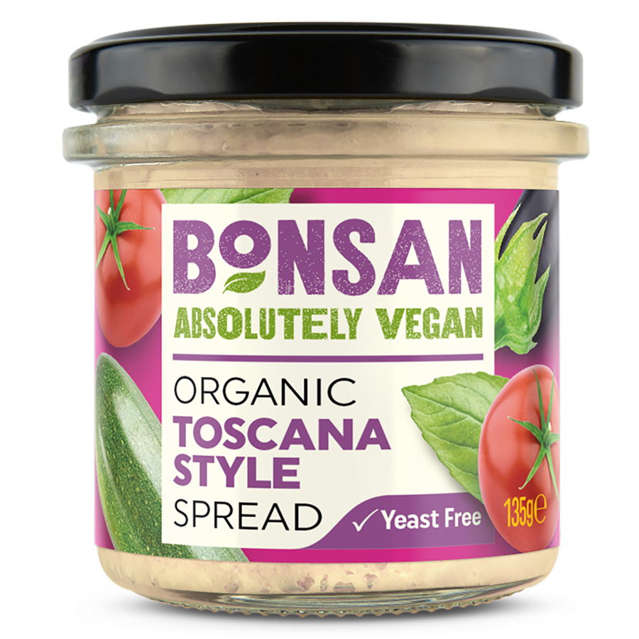 Bonsan Organic Toscana Style Spread - 135g