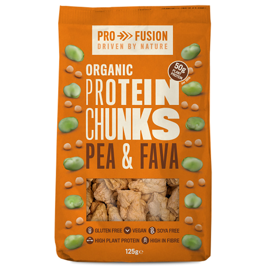 Profusion Organic Protein Chunks - Pea & Fava - 125g
