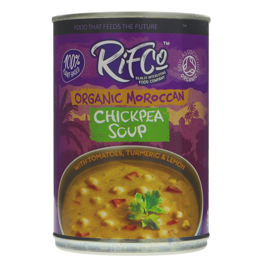 RiFCo Organic Moroccan Chickpea Soup - 400g