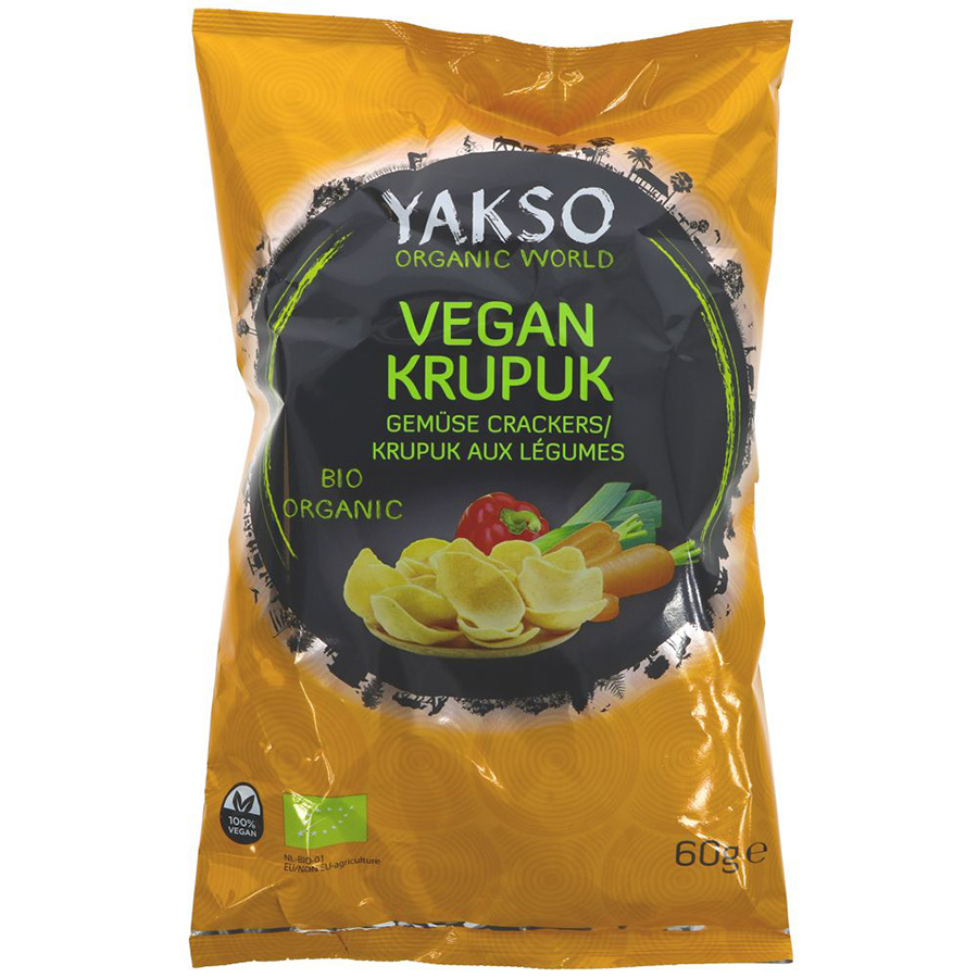 Yakso Organic Krupuk Crackers - 60g